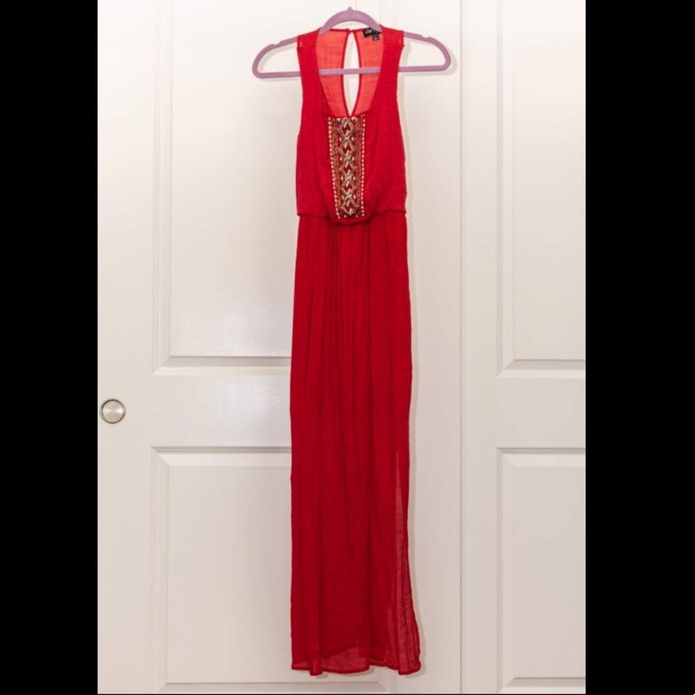 🎈Red maxi dress!